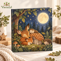 VieoaLd™ Moonlit Woodland Bedtime Storybook