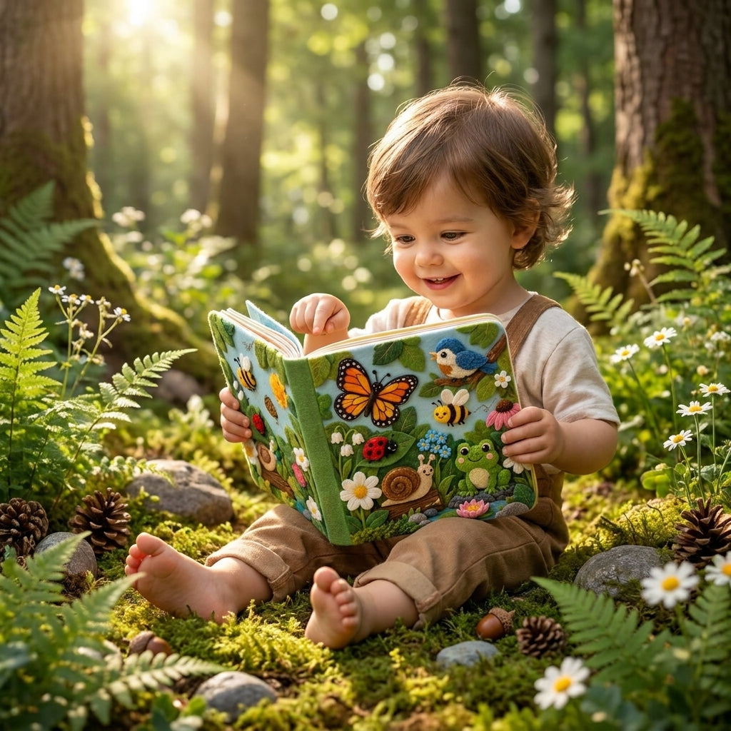 VieoaLd™ Bugs & Blooms Tactile Board Book
