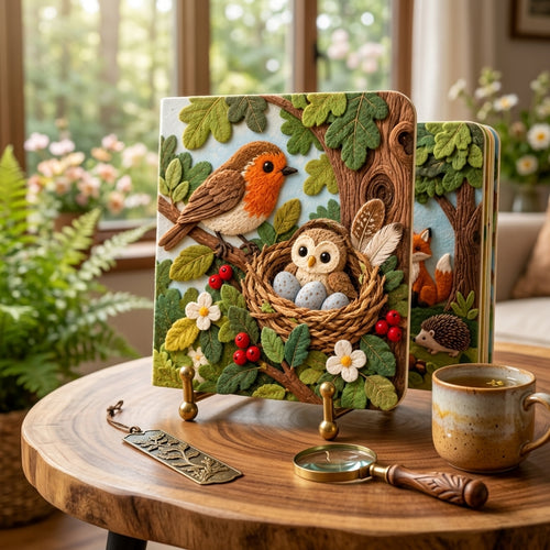 VieoaLd™ Birds & Nests Tactile Board Book
