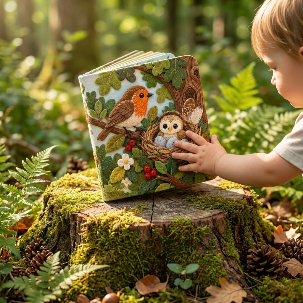 VieoaLd™ Birds & Nests Tactile Board Book