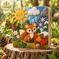 VieoaLd™ Forest Seasons Tactile Board Book
