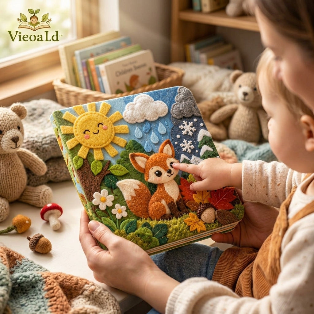 VieoaLd™ Forest Seasons Tactile Board Book