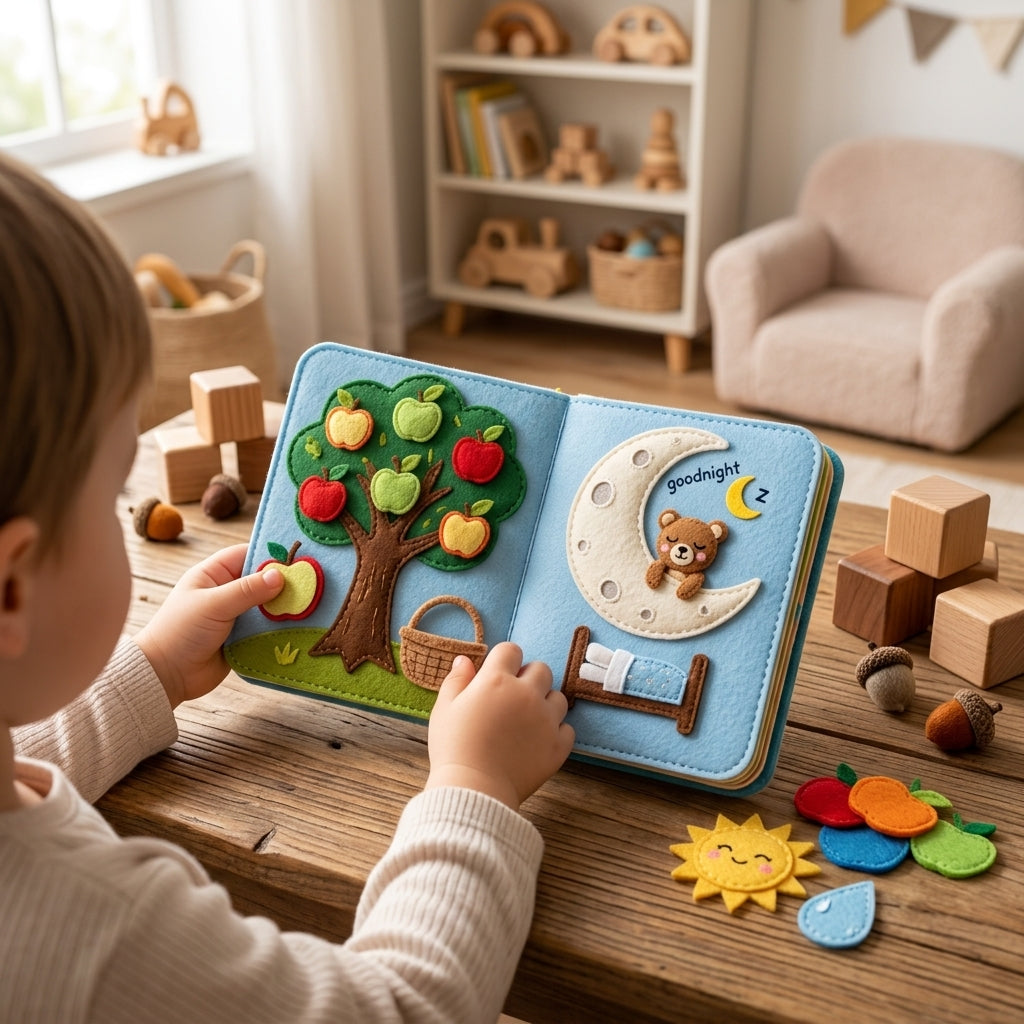VieoaLd™ Forest Seasons Tactile Board Book