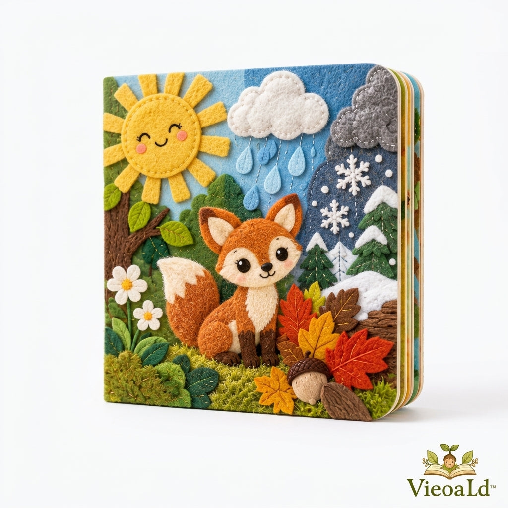 VieoaLd™ Forest Seasons Tactile Board Book