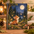 VieoaLd™ Fox & Fireflies Nighttime Storybook