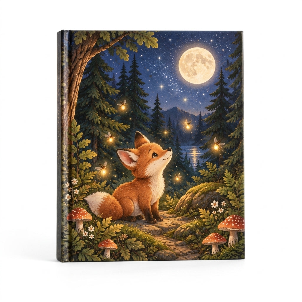 VieoaLd™ Fox & Fireflies Nighttime Storybook