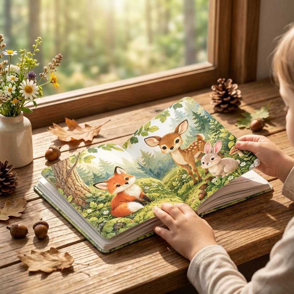 VieoaLd™ Woodland Friends Board Book