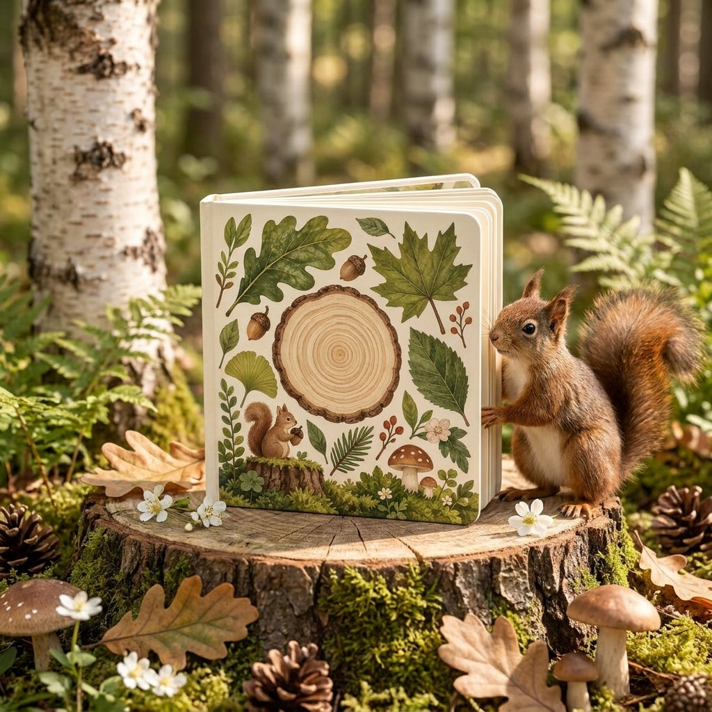 VieoaLd™ Little Leaves & Trees Board Book