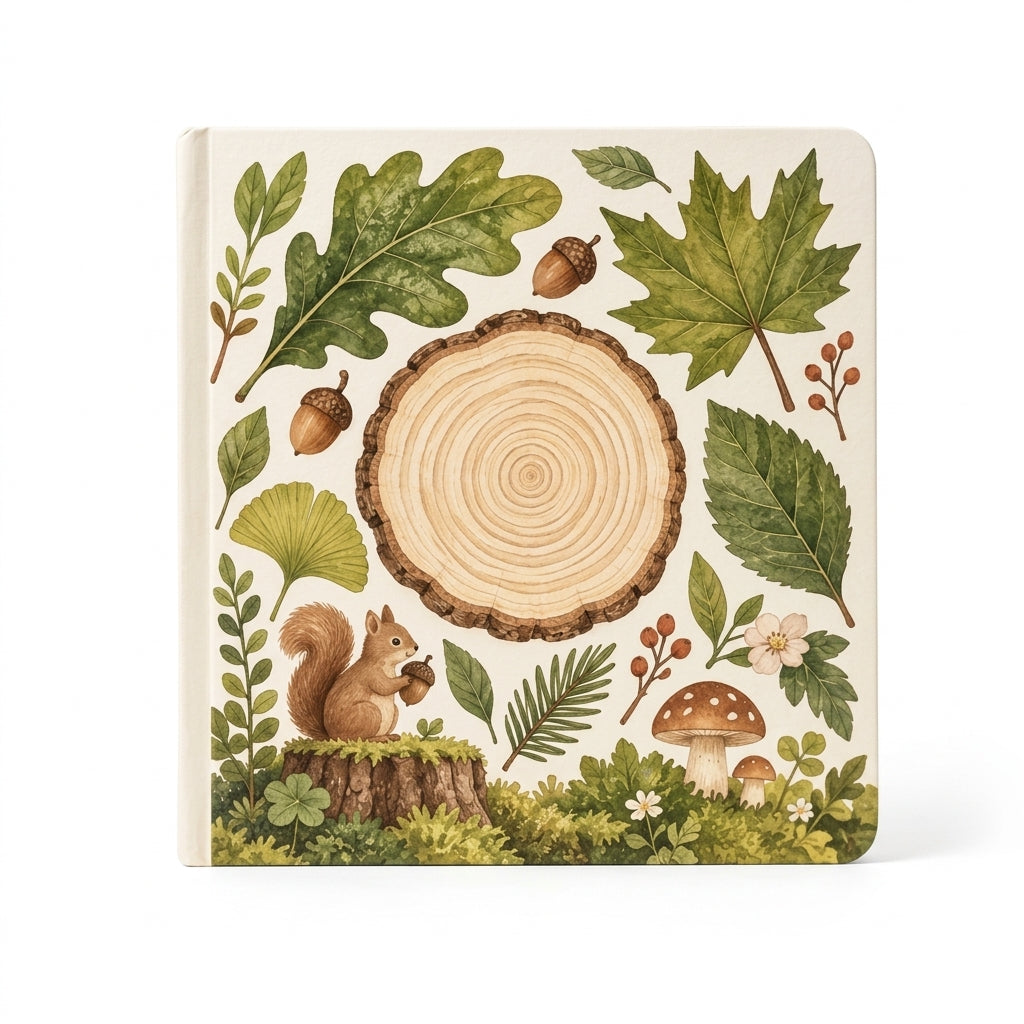 VieoaLd™ Little Leaves & Trees Board Book