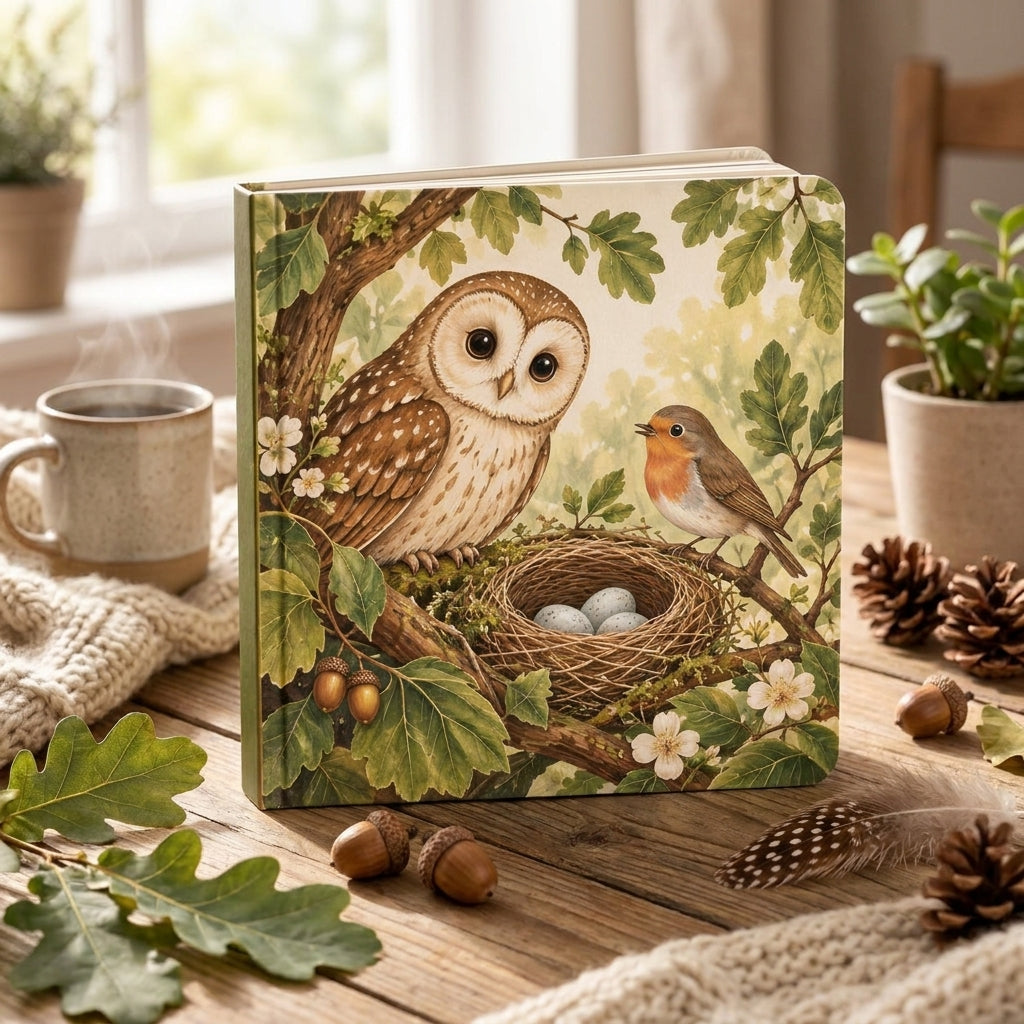 VieoaLd™ Woodland Birds & Nests Board Book