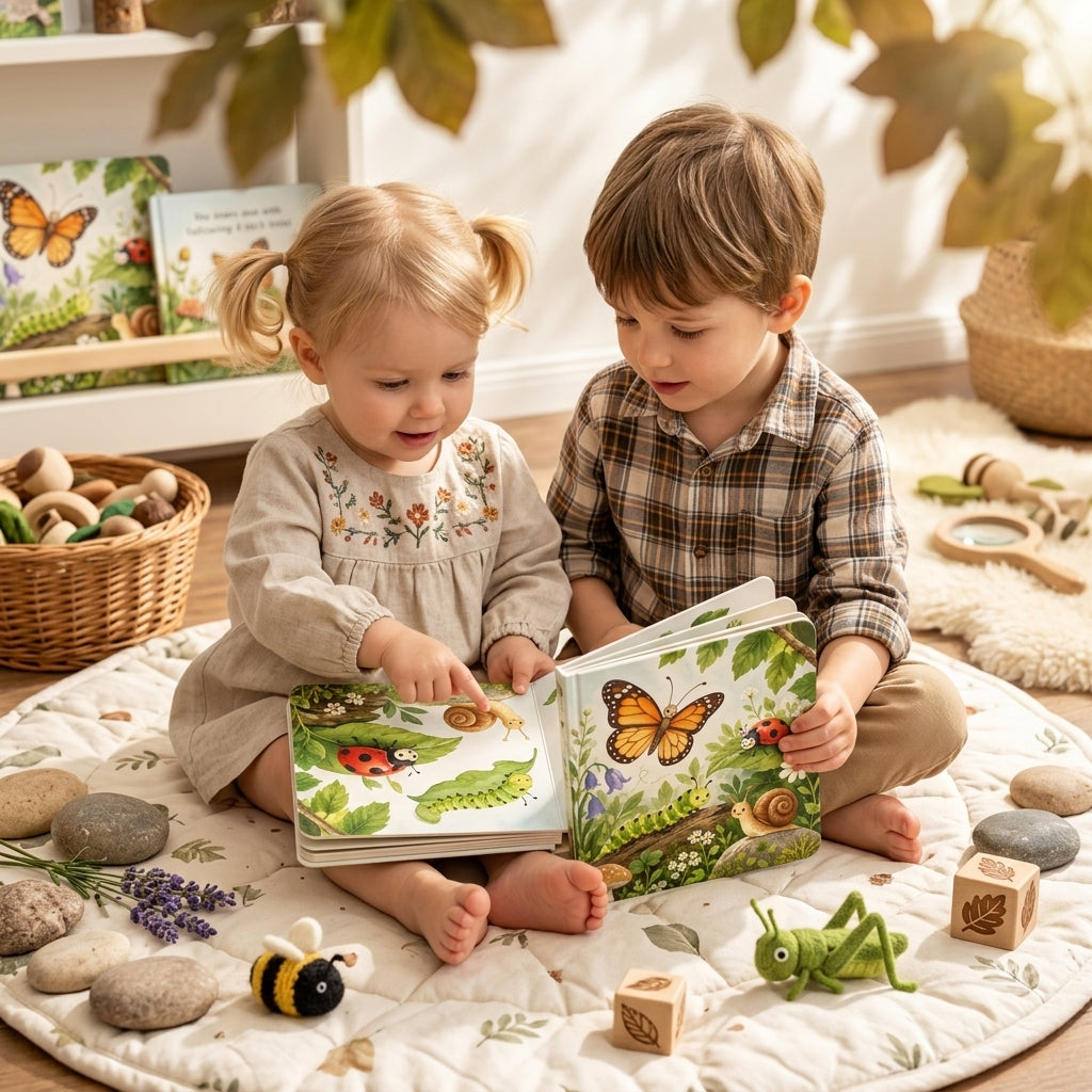 VieoaLd™ Little Forest Bugs Board Book