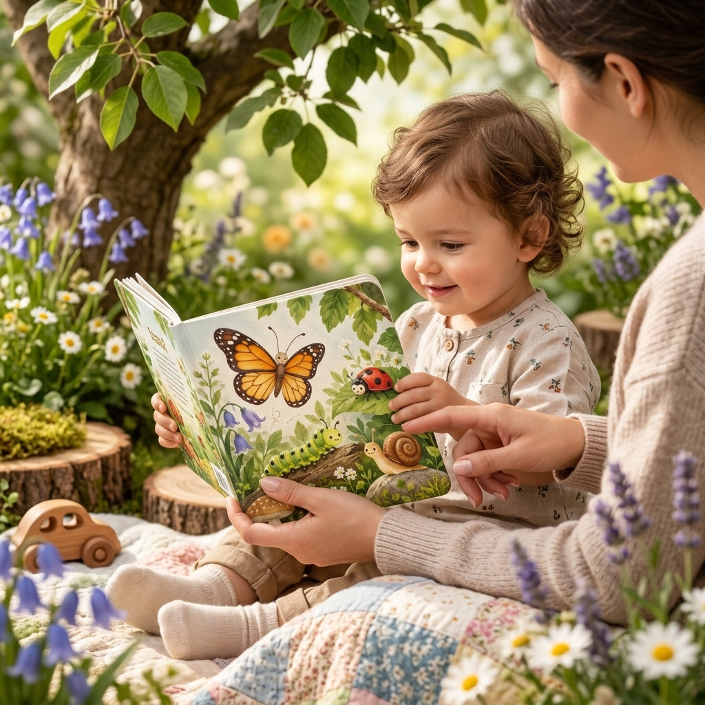 VieoaLd™ Little Forest Bugs Board Book