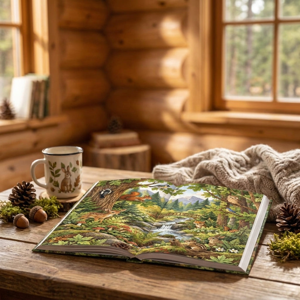 VieoaLd™ Forest Seek & Find Picture Book