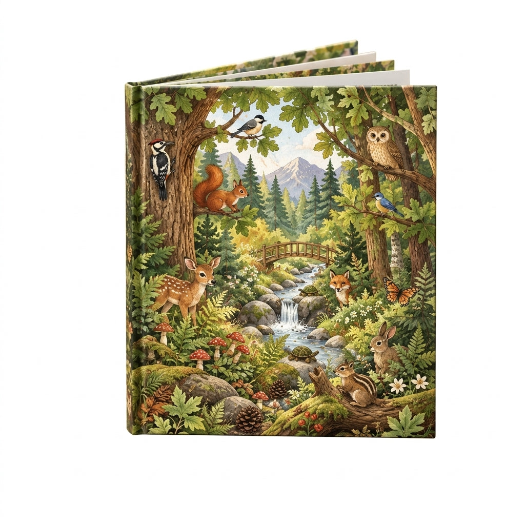 VieoaLd™ Forest Seek & Find Picture Book