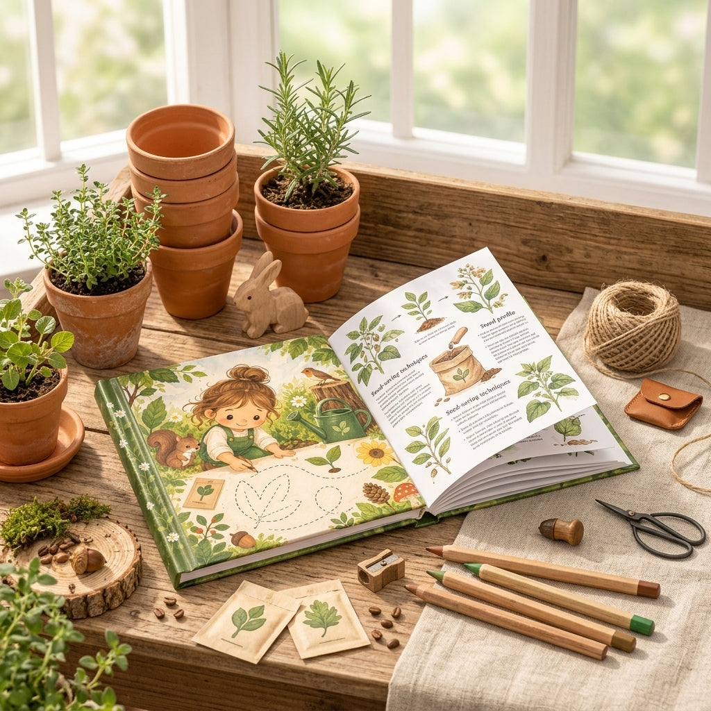 VieoaLd™ Little Gardener Tracing Activity Book