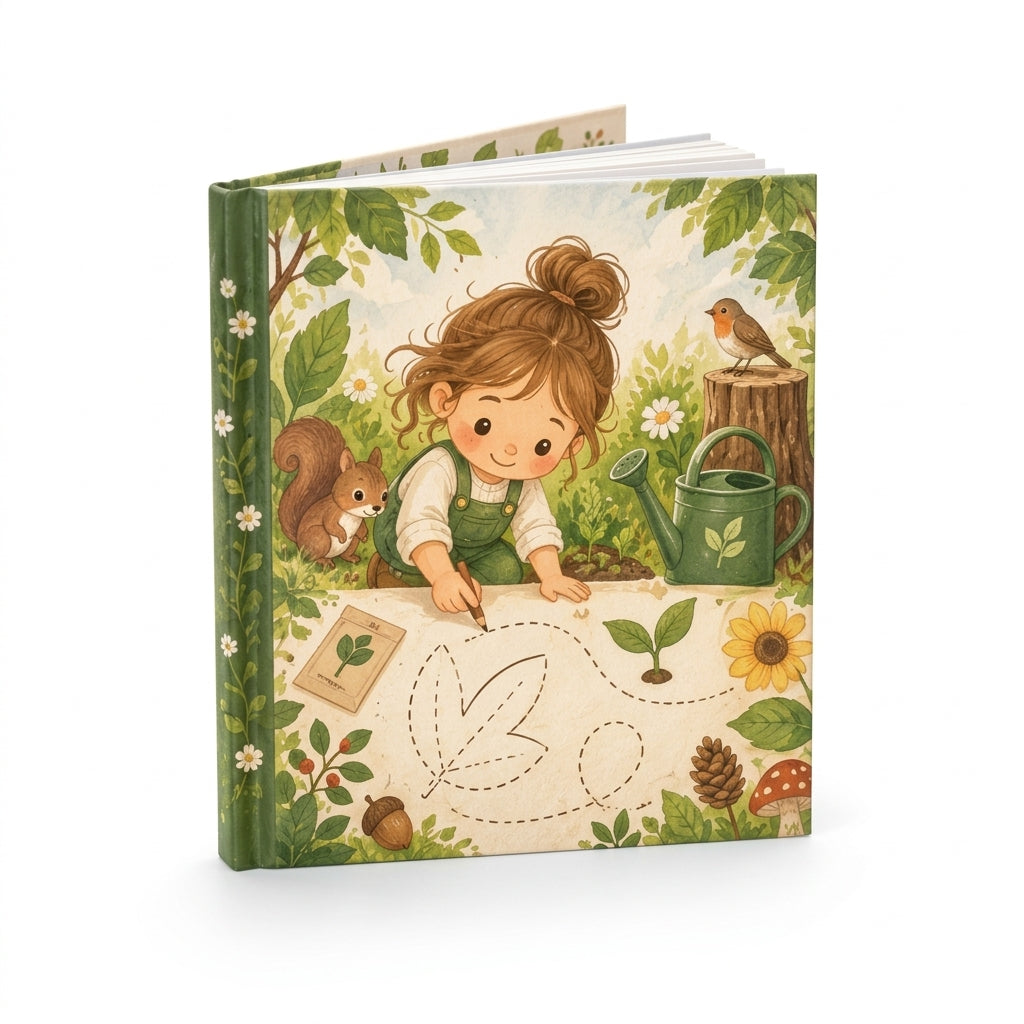 VieoaLd™ Little Gardener Tracing Activity Book